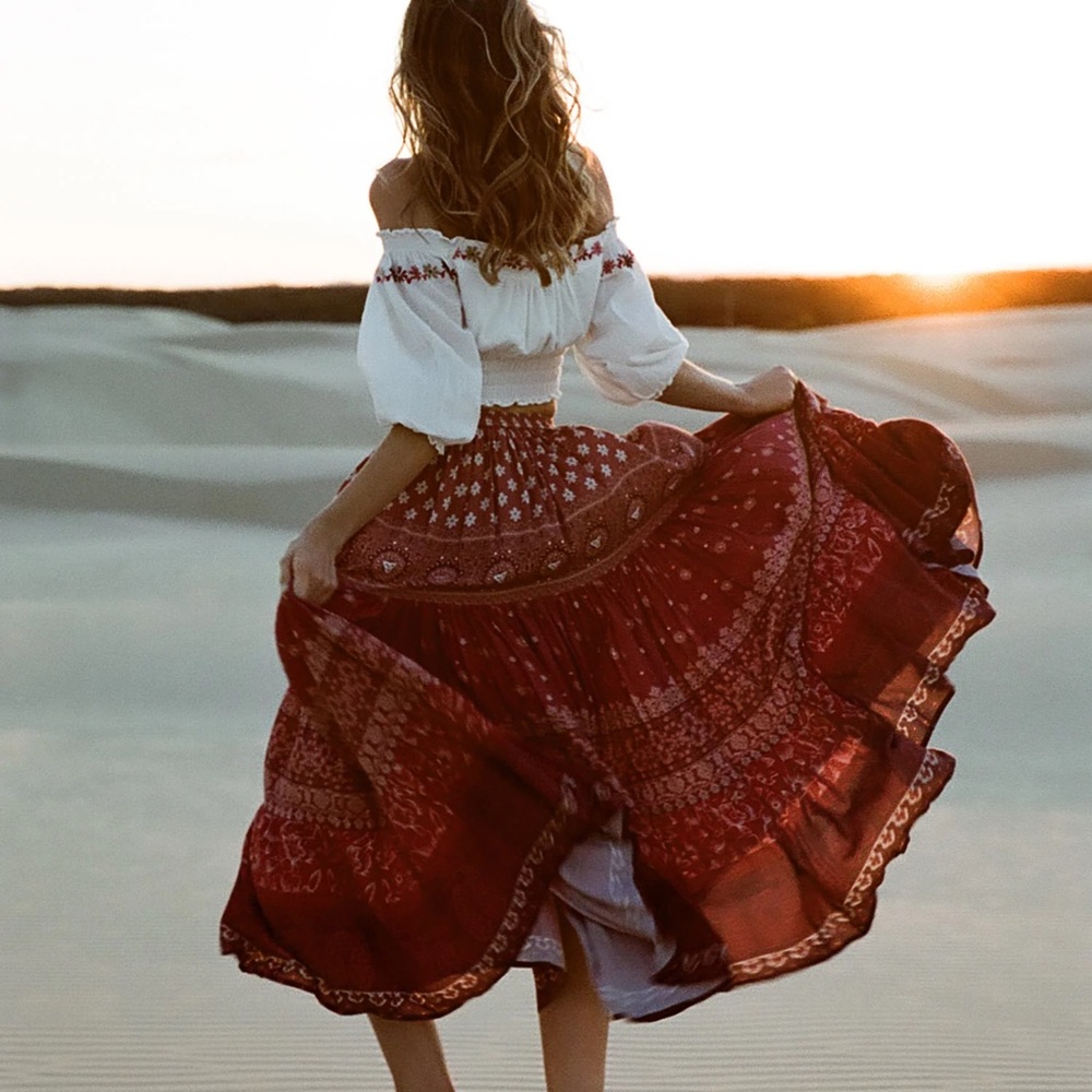 Spell Tuula Gypsiana Maxi Skirt